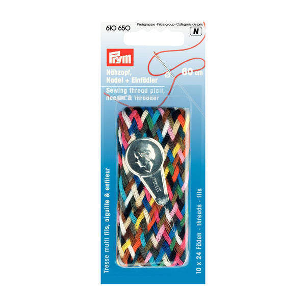 TRESSE MULTIFILS+AIGUILLE+ENFILEUR